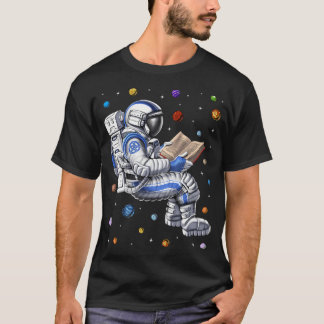 Ruimtevaarder Leest Boek T-shirt