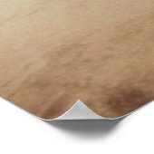 Ruimtevaarder leest de krant poster (Hoek)