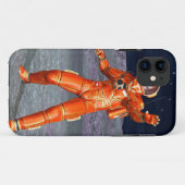 Ruimtevaarder Mars ruimteverkenner op buitenaardse Case-Mate iPhone Case (Achterkant (horizontaal))
