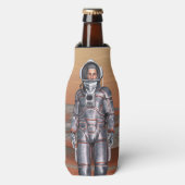 Ruimtevaarder Mars ruimteverkenner op buitenaardse Flesjeskoeler (Fles Voorkant)