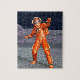 Ruimtevaarder Mars ruimteverkenner op buitenaardse Legpuzzel