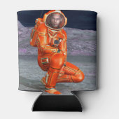 Ruimtevaarder Mars Verkenner Alien Planeet Ruimte Blikjeskoeler (Achterkant)