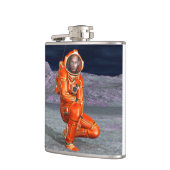Ruimtevaarder Mars Verkenner Alien Planeet Ruimte Heupfles (Links)