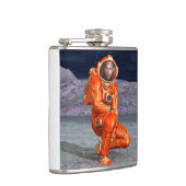 Ruimtevaarder Mars Verkenner Alien Planeet Ruimte Heupfles (Rechts)