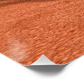 Ruimtevaarder Mars Verkenner Alien Planeet Ruimte  Perfect Poster (Hoek)