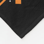 Ruimtevaarder met lantaarn fleece deken (Hoek)