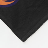 Ruimtevaarder met pompoenen fleece deken (Hoek)