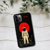 Ruimtevaarder onder de Rode Maan Case-Mate iPhone Case