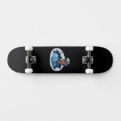 Ruimtevaarder op de Maan Persoonlijk Skateboard (Horizontaal)