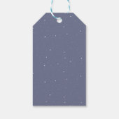 Ruimtevaarder Outer Space Meisje Verjaardag Bedank Cadeaulabel (Achterkant)