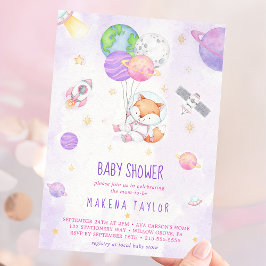 Ruimtevaarder Planeet Raket Buitenruimte Baby Show Kaart