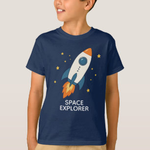 Ruimtevaarder Raket Ruimte Avontuur T-shirt