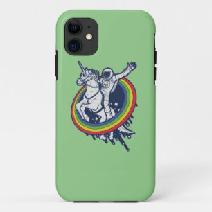 Ruimtevaarder rijdt op eenhoorn   Case-Mate iPhone case