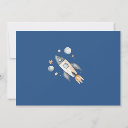 Ruimtevaarder Ruimte Eerste Reis Rond De Zon Verja Kaart (Achterkant)