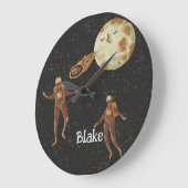 Ruimtevaarder ruimte thema kinderkamer decor voor  grote klok (Hoek)