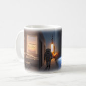 Ruimtevaarder Space Droomreis Koffiemok (Voorkant links)