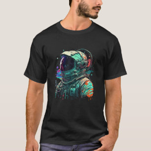 Ruimtevaarder Spaceman Heelal Planeten Melkweg T-shirt
