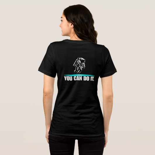 Ruimtevaarder Tri-Blend Shirt (Achterkant volledig)
