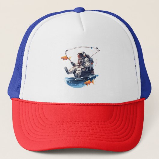 ruimtevaarder trucker pet (Voorkant)