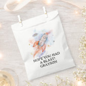 Ruimtevaarder Verjaardag in de Ruimte Bedankzakje (Geknipt)
