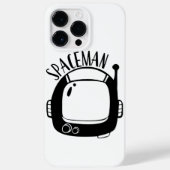Ruimtevaarder Vintage Case-Mate iPhone Case (Achterkant)
