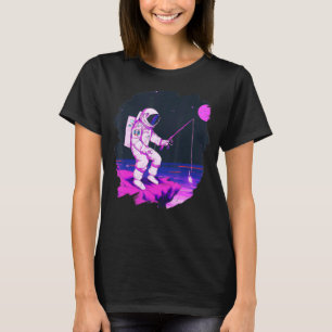 Ruimtevaarder Vissersboot Ruimte Oceaan Meer Cool T-shirt