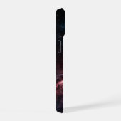 Ruimtevaarder zwevend in de ruimte. iPhone 15 case (Rechterkant)