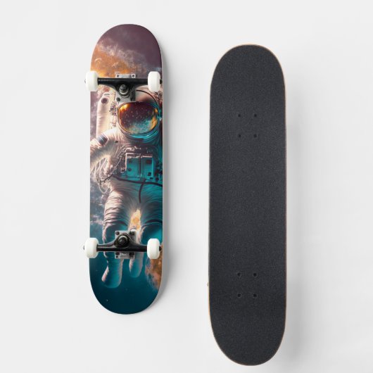 ruimtevaarster persoonlijk skateboard (Voorkant)