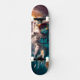 ruimtevaarster persoonlijk skateboard
