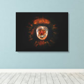 RUIMTEVAART #10 CANVAS AFDRUK (Insitu (Houten vloer))