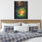 RUIMTEVAART #11 CANVAS AFDRUK (Insitu (Slaapkamer))