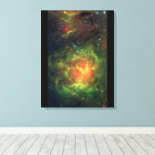 RUIMTEVAART #11 CANVAS AFDRUK (Insitu (Houten vloer))