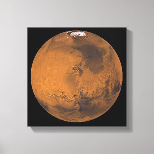 RUIMTEVAART #16 MARS CANVAS AFDRUK