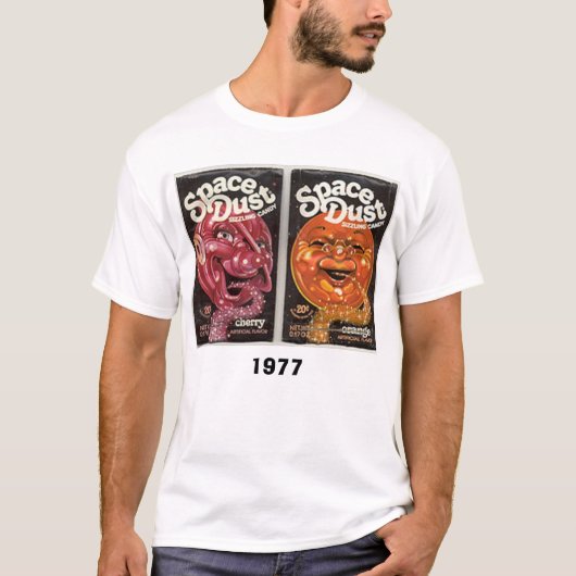 ruimtevaart 1977 t-shirt (Voorkant)