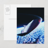 Ruimtevaart 3 briefkaart (Voorkant / Achterkant)