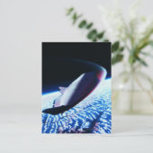 Ruimtevaart 3 briefkaart (Staand voorkant)