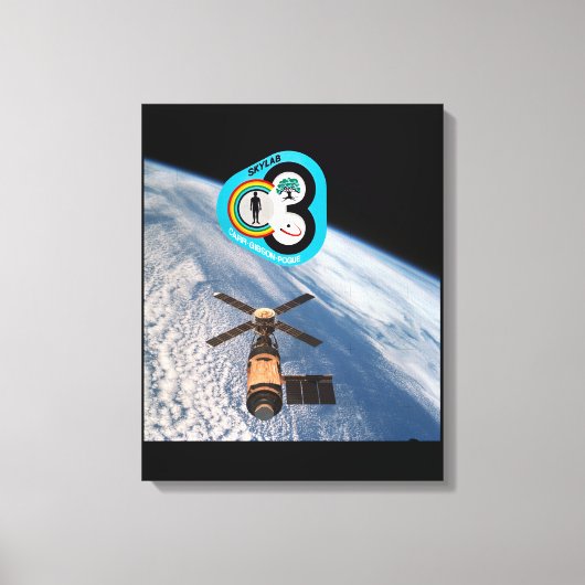RUIMTEVAART 3 CANVAS AFDRUK (Voorkant)