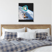 RUIMTEVAART 3 CANVAS AFDRUK (Insitu (Slaapkamer))