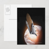 Ruimtevaart 5 briefkaart (Voorkant / Achterkant)