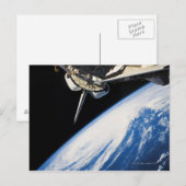 Ruimtevaart 6 briefkaart (Voorkant / Achterkant)