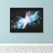 RUIMTEVAART #7 CANVAS AFDRUK (Insitu (Houten vloer))