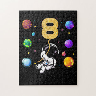 Ruimtevaart 8 jaar oud 8 jaar oud astronaut legpuzzel