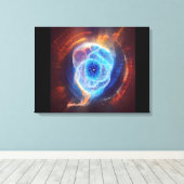 RUIMTEVAART #9 CANVAS AFDRUK (Insitu (Houten vloer))