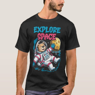 Ruimtevaart Astronaut Beer T-shirt