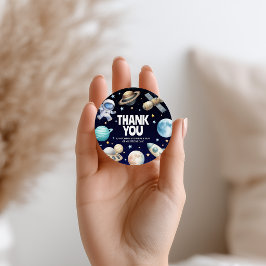 Ruimtevaart Astronaut Favoriet Cadeautags Bedankjes Labels