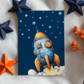 Ruimtevaart Astronaut Kat Lanceert Kosmische 1e Ve Kaart