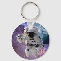 Ruimtevaart, astronaut, koffie-Sleutelhanger