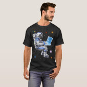 Ruimtevaart Astronoom Programmeur T-shirt (Voorkant volledig)