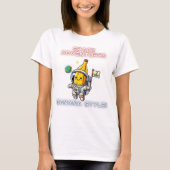 Ruimtevaart Banana Astronaut Adventures T-shirt (Voorkant)