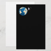 Ruimtevaart Briefpapier (Voorkant / Achterkant)